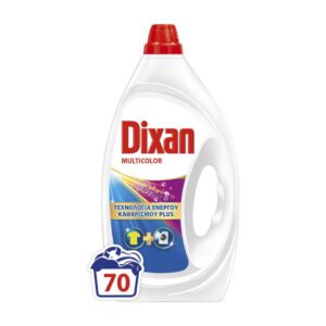 Течен прах Dixan Multicolor за цветно 70пр 3.15л