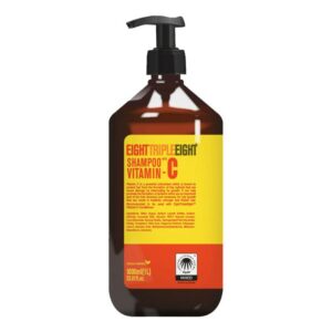 Шампоан EightTripleEight Vitamin C с витамин Ц мощен антиоксидант предпазва свободни радикали 1л помпа
