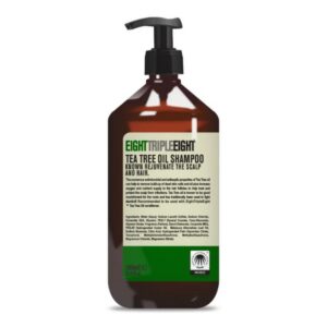 Шампоан EightTripleEight Tea Tree oil с м-ло от чаено дърво за борба с пърхота 1л помпа
