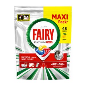 Таблетки съдомиялна Fairy Platinum PLUS limone 48бр
