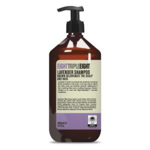 Шампоан EightTripleEight Lavender релаксира облекчава сух и сърбящ скалп 1л помпа