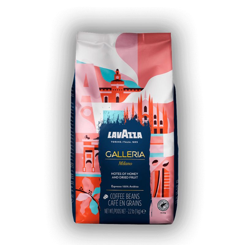 Кафе Lavazza Galleria Milano 1кг зърна