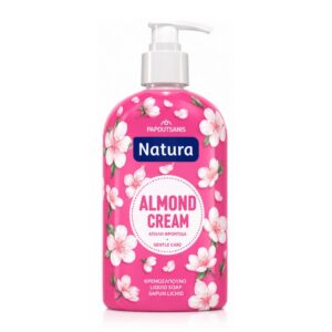 Течен сапун Natura Almond Cream бадемов крем 480мл помпа