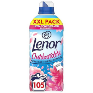 Омекотител Lenor Outdoorable Floral Fresh цветна свежест 105пр 1.47л