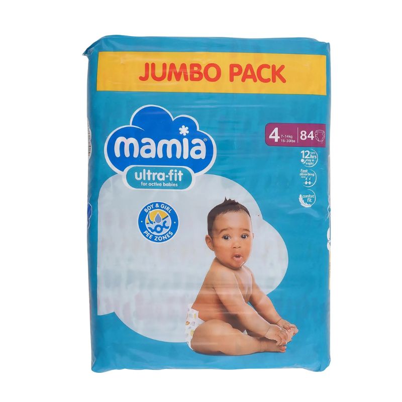 Памперс Mamia Ultra-fit 4 7-14кг 84бр