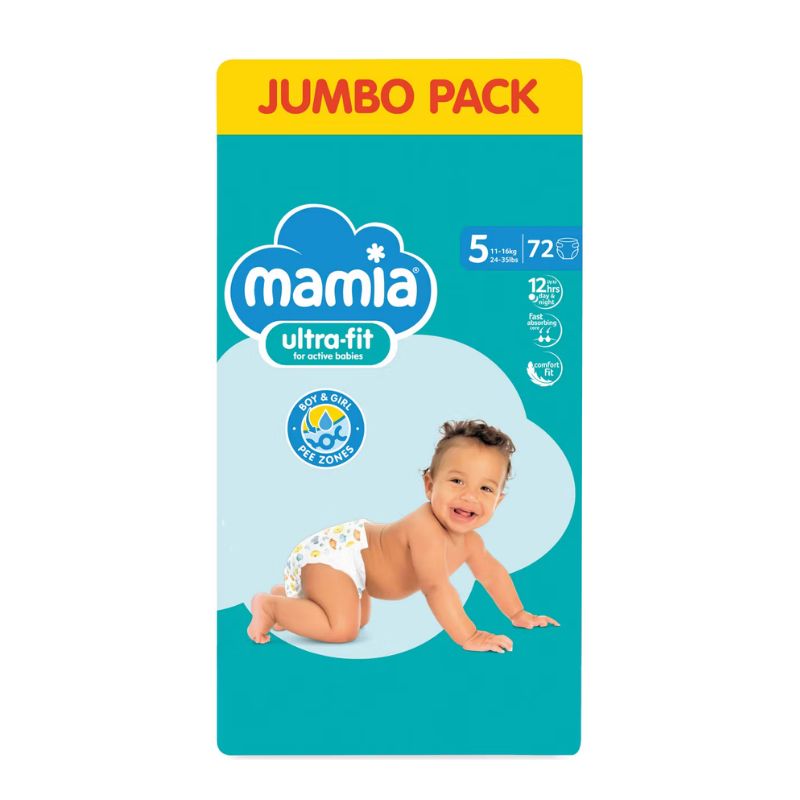 Памперс Mamia Ultra-fit 5 11-16кг 72бр
