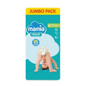 Памперс Mamia Ultra-fit 6+ 14-19кг 50бр