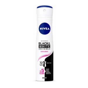Део спрей дезодорант Nivea Black and White Original 72h 150мл