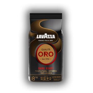 Кафе Lavazza Oro Dark 100пр Arabica зърна 1кг