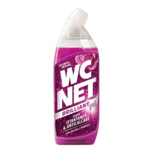Препарат тоалетна WC Net gel Floral Ritual флорален гел против котлен камък и хигиенизира 700мл