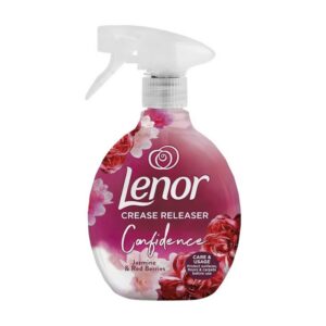 Парфюмен спрей Lenor Crease Releaser за изправяне на гънки жасмин и червени плодове 500мл