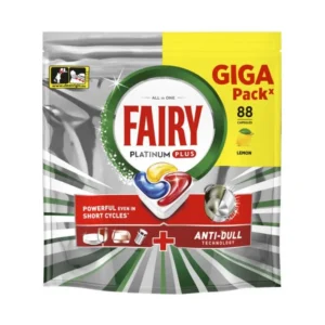 Таблетки съдомиялна Fairy Platinum PLUS lemon 88бр