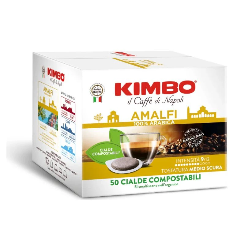 Кафе Kimbo Amalfi за хартиена доза 50бр