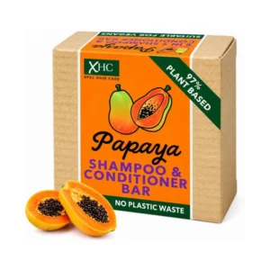 Сапун XHC 2in1 Papaya шампоан и балсам папая 97% раст.основа 60гр
