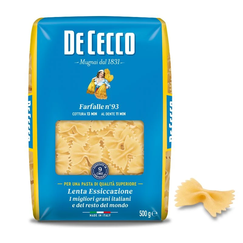 Паста De Cecco Farfalle n°93 500гр