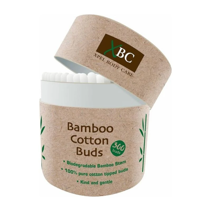 Клечки за уши XBC Bamboo бамбукови картон кутия 300бр