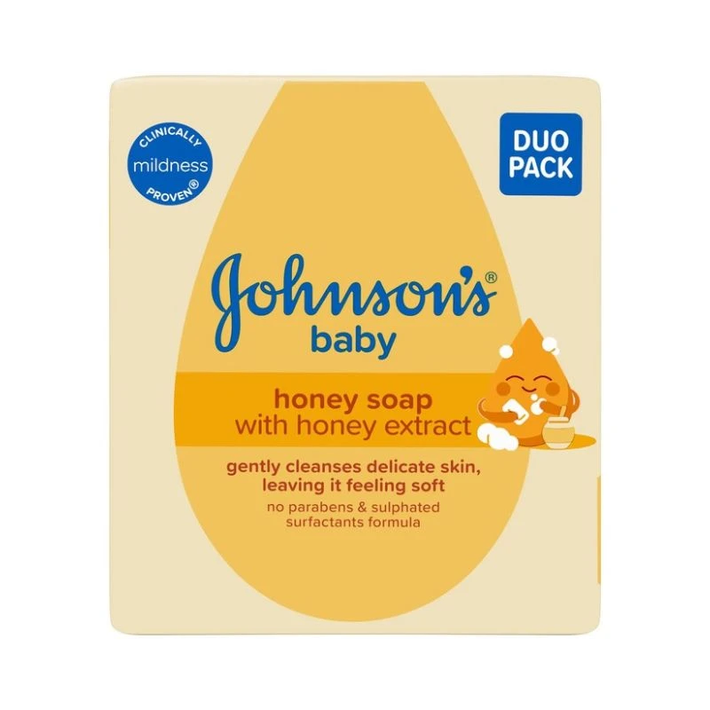 Сапун Johnson's Baby honey с мед 2x90гр