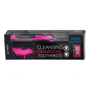 Паста за зъби XOC Xpel Cleansing Charcoal с активен въглен за избелване + четка 100мл