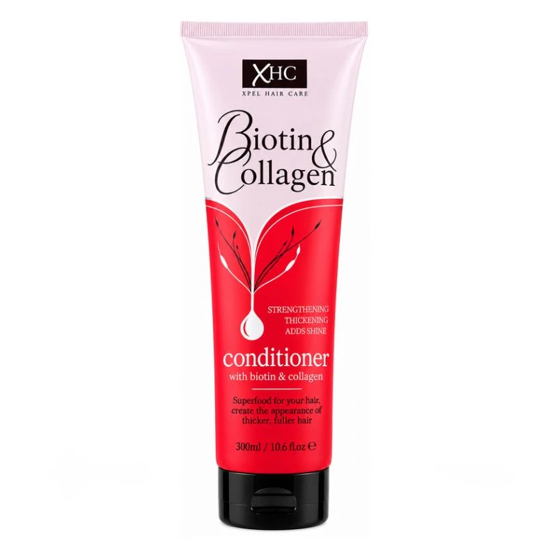 Балсам XHC Biotin & Collagen с биотин и колаген за укрепване и плътност на косата 300мл