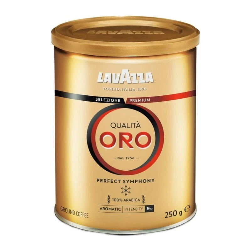 Кафе Lavazza Oro 100% Arabica мелено 250гр кен - Image 2