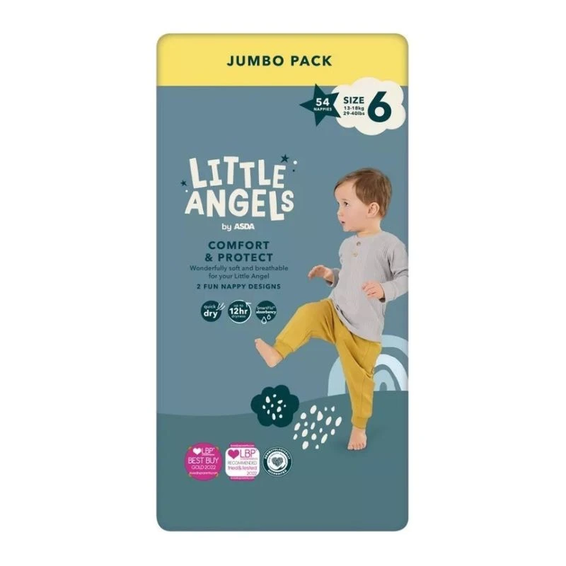 Памперс Little Angels 6 13-18кг 54бр