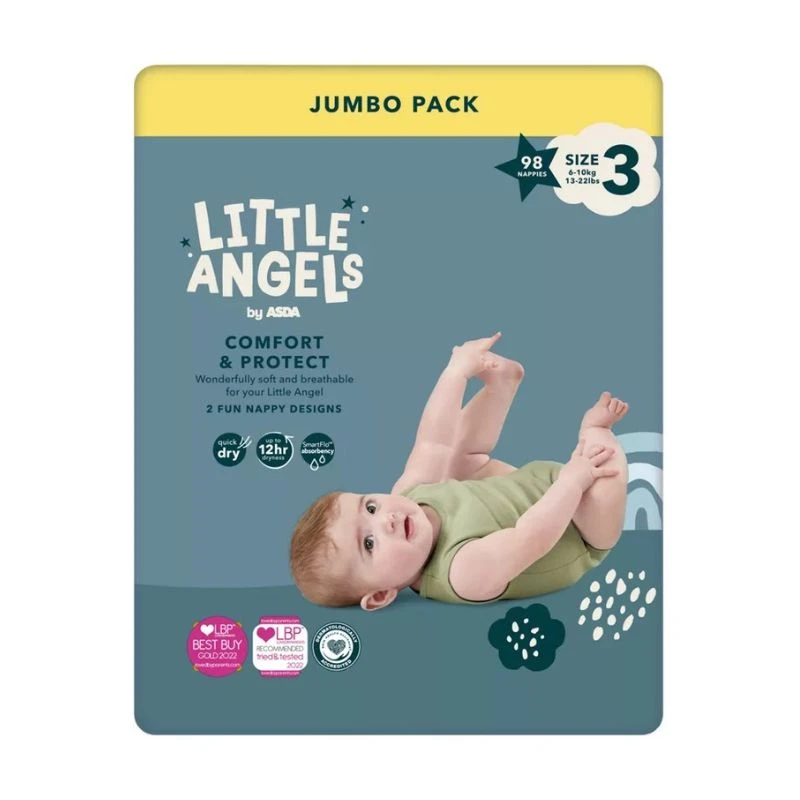 Памперс Little Angels 3 6-10кг 98бр